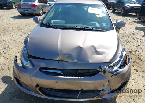 2014 Hyundai Accent Gls from USA, damaged, VIN KMHCT4AE7EU619714